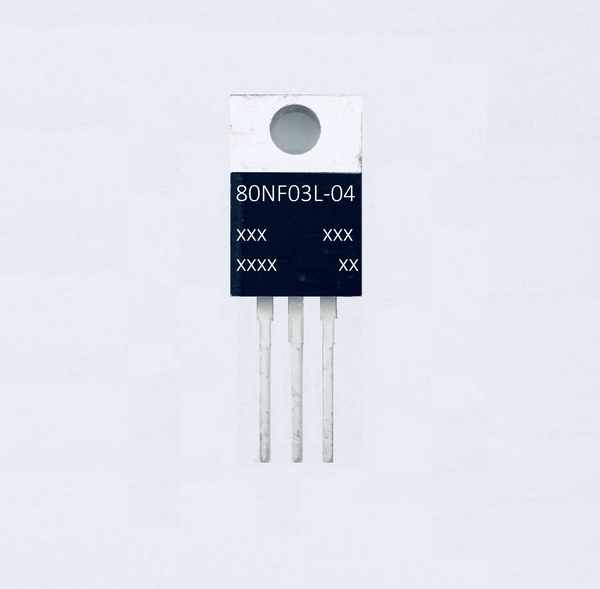 STP80NF03L-04 , 80NF03L-04 ,  Transistor  , 30V ,80A , 300W  , TO220  , N-Mosfet 