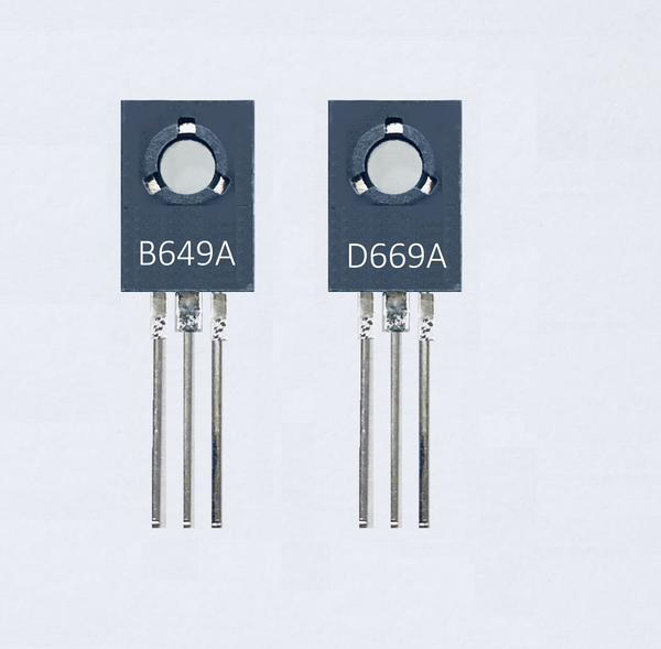 B649A + D669A , Paar , 2SB649A ,  2SD669A Audio Verstärker , TO-126   , Transistor 