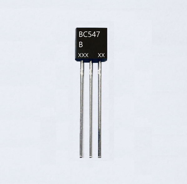 BC547B, BC547 , NPN Transistor 50V ,100mA , 500mW 3-Pin TO-92
