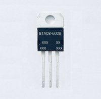 BTA08-600B TRIAC, 600 V, 8A, 50 mA , TO-220 , BTA08-600BRG