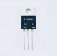 STP75NF75 , Transistor , N-Channel , P75NF75 , 80A , 75V , 300W , TO-220 