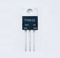 TYN416 , Thyristor 400A 16A 25mA  TO-220 STM 