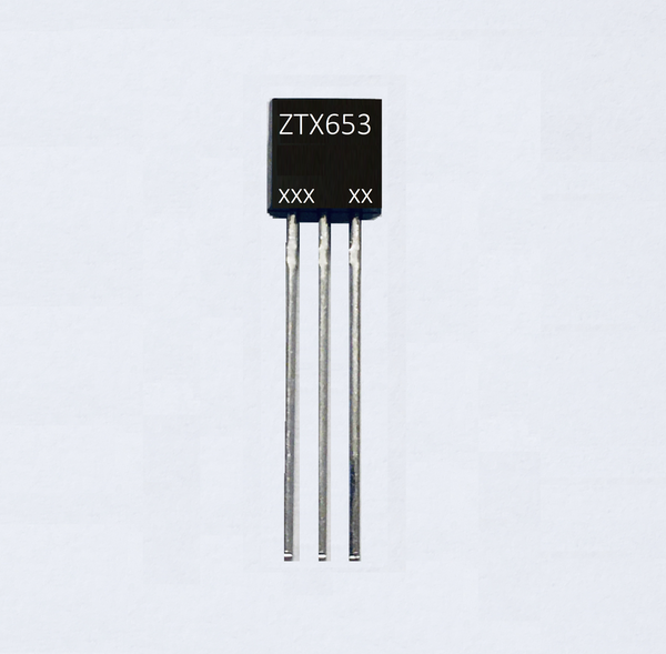 ZTX653 , Transistor , NPN , 120V , 2A , 1W , TO92 , Bipolar 