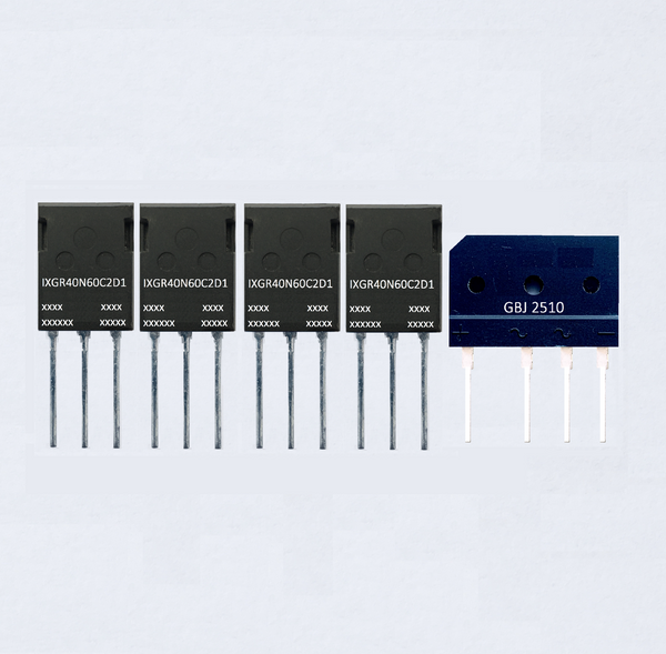 4x IXGR40N60C2D1 Isoplus247 + GBJ-2510 Reparatur Set Gleichrichter Transistor . Schnellversand aus Deutschland