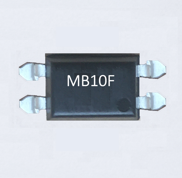 MB10F Brückengleichrichter smd 1000V 0,5A SOP4 . Schnellversand aus De –  Metari-Shop Triac Transistor Mosfet Diode Elektronik