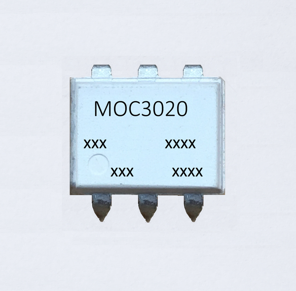 MOC3020 Optokoppler Triac 1-Channel 400V MOC3020SM DIP-6 M0C3020 0,1A