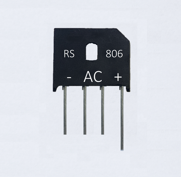 RS806 Brückengleichrichter 800V , 8A , RS 806 , Gleichrichter
