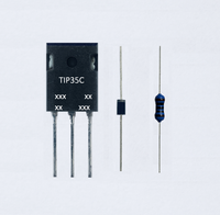 TIP35C ersetzt Tip33C + Z-diode 33V + Widerstand 100 Ohm Saeco Trevi Brühgruppe  (2)