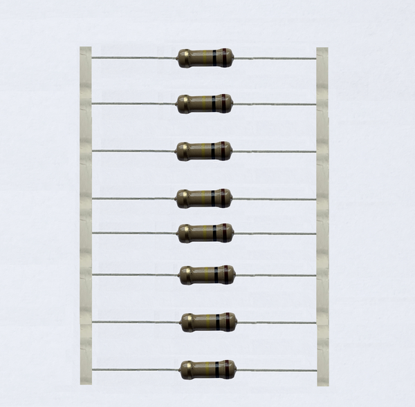 Widerstand 10x Stück , 4700 Ohm 0,25W 5% Kohleschichtwiderstand Axial bedrahtet