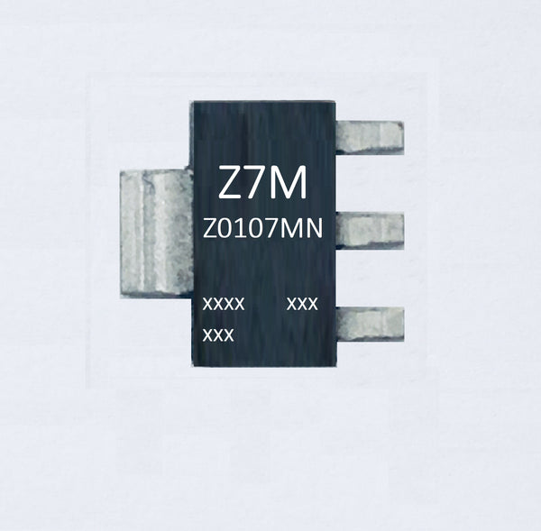 Z0107MN Z0107 Z7M ST Triac 600V , 1A , 5mA , 10mA , SOT223 smd Schnellversand aus Deutschland